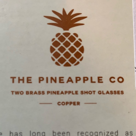 Free shipping! 🆕The Pineapple Co 🍍Shot Glasses🍍 - Picture 7 of 9